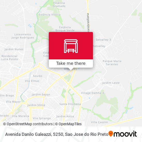 Avenida Danilo Galeazzi, 5250 map