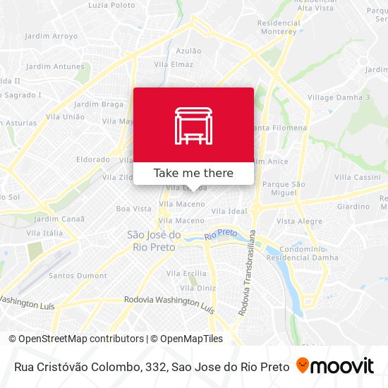 Rua Cristóvão Colombo, 332 map