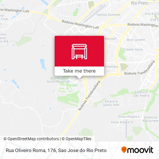 Rua Oliveiro Roma, 176 map