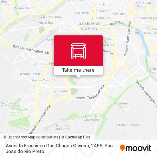 Avenida Francisco Das Chagas Oliveira, 2455 map