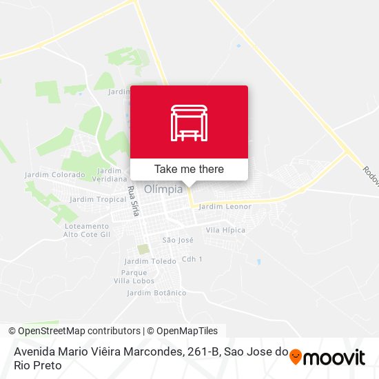 Avenida Mario Viêira Marcondes, 261-B map