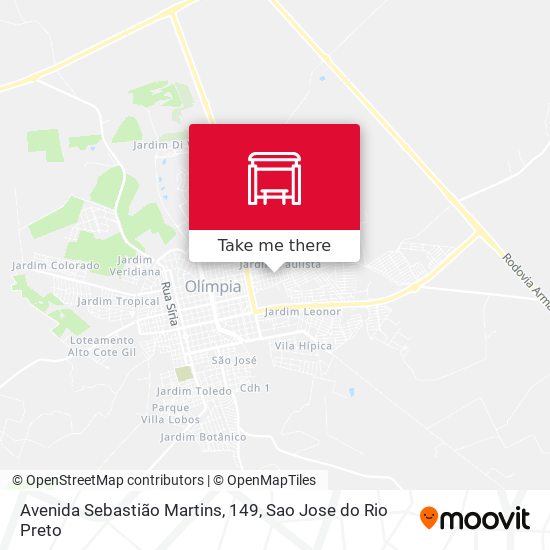 Avenida Sebastião Martins, 149 map