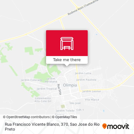 Rua Francisco Vicente Blanco, 370 map