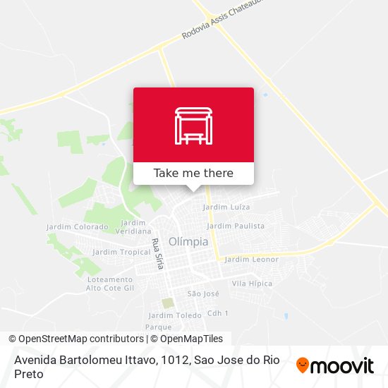 Avenida Bartolomeu Ittavo, 1012 map