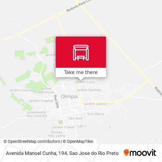 Avenida Manoel Cunha, 194 map
