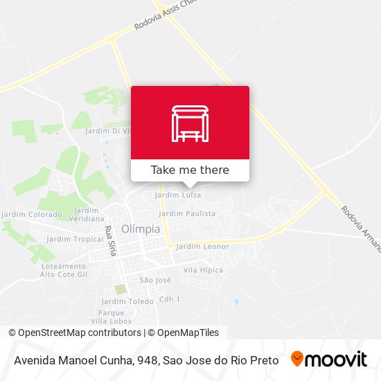 Avenida Manoel Cunha, 948 map