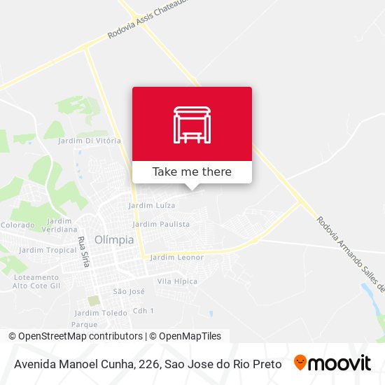 Avenida Manoel Cunha, 226 map
