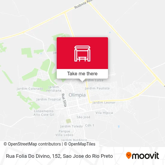 Rua Folia Do Divino, 152 map
