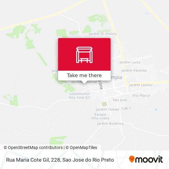 Rua Maria Cote Gil, 228 map
