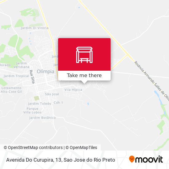Avenida Do Curupira, 13 map
