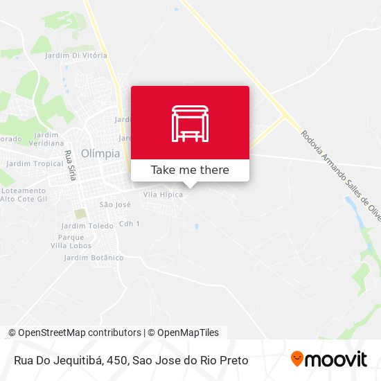 Rua Do Jequitibá, 450 map