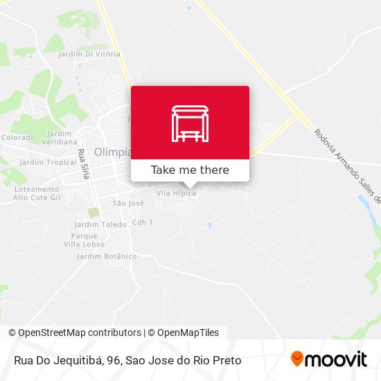 Rua Do Jequitibá, 96 map
