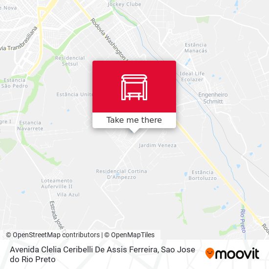 Avenida Clelia Ceribelli De Assis Ferreira map