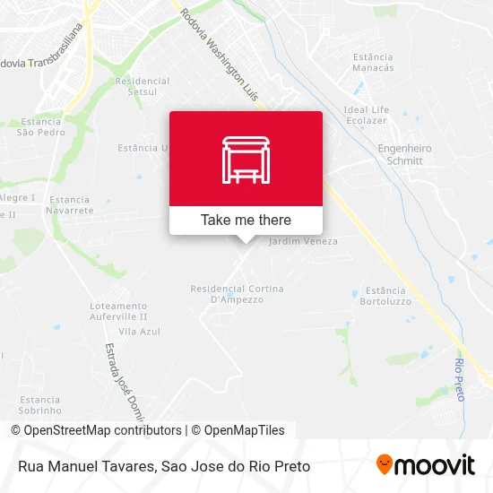 Rua Manuel Tavares map