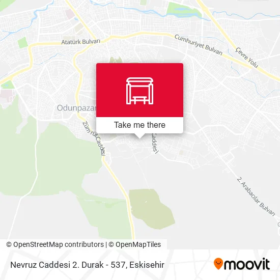 Nevruz Caddesi 2. Durak - 537 map