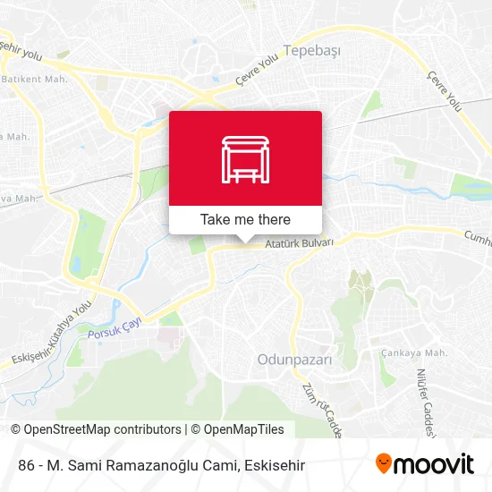 86 - M. Sami Ramazanoğlu Cami map