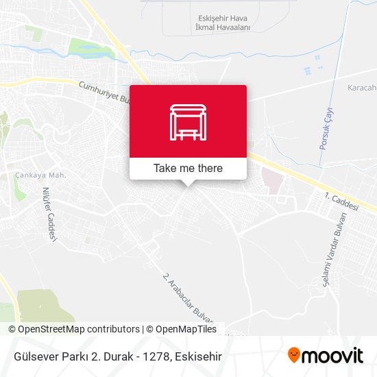 Gülsever Parkı 2. Durak - 1278 map