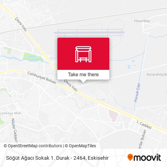 Söğüt Ağacı Sokak 1. Durak - 2464 map