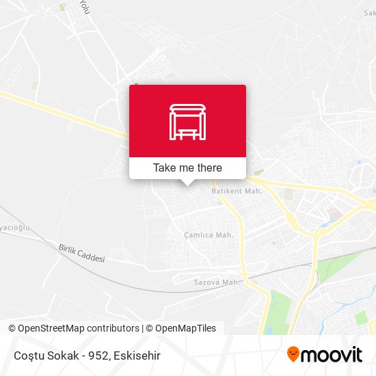 Coştu Sokak - 952 map