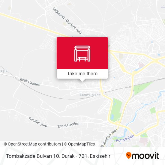 Tombakzade Bulvarı 10. Durak - 721 map