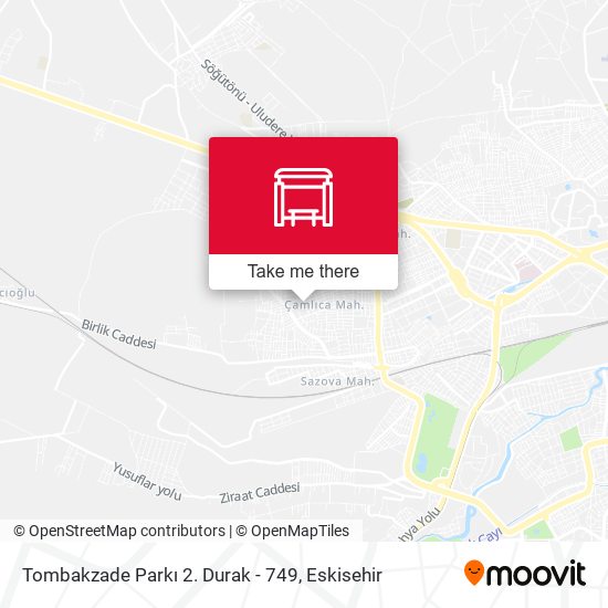 Tombakzade Parkı 2. Durak - 749 map