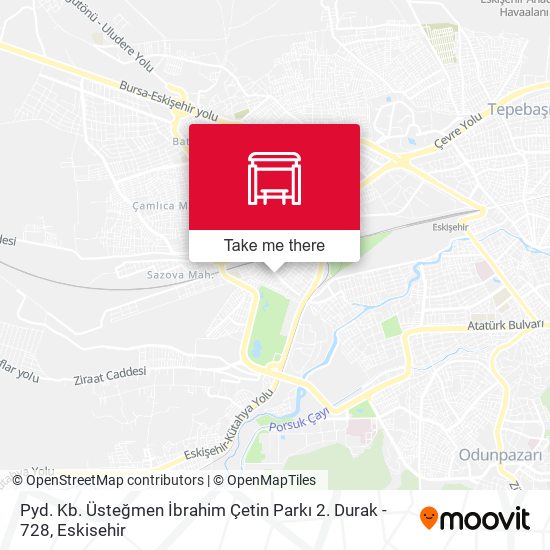 Pyd. Kb. Üsteğmen İbrahim Çetin Parkı 2. Durak - 728 map