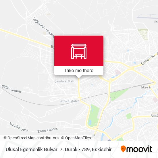 Ulusal Egemenlik Bulvarı 7. Durak - 789 map