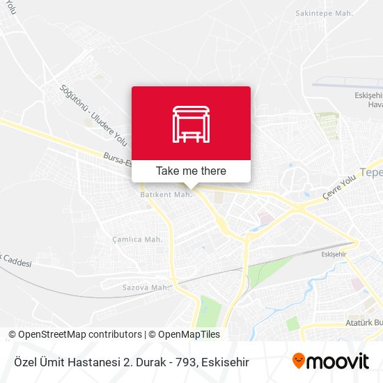 Özel Ümit Hastanesi 2. Durak - 793 map