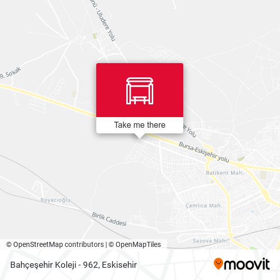 Bahçeşehir Koleji - 962 map