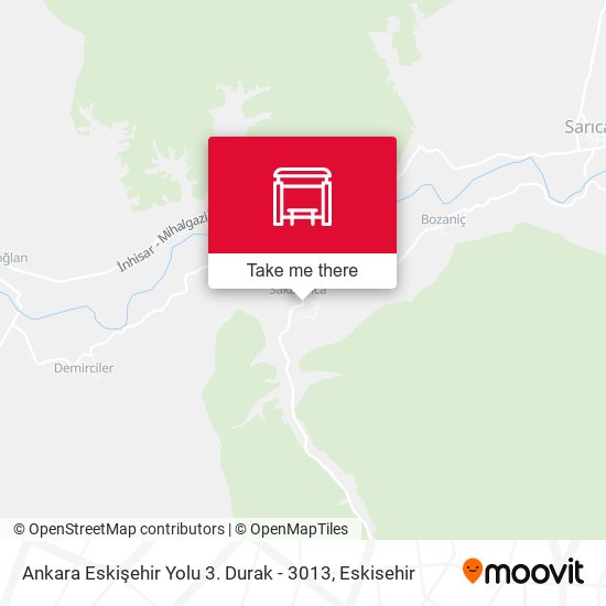 Ankara Eskişehir Yolu 3. Durak - 3013 map