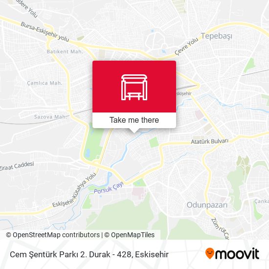 Cem Şentürk Parkı 2. Durak - 428 map