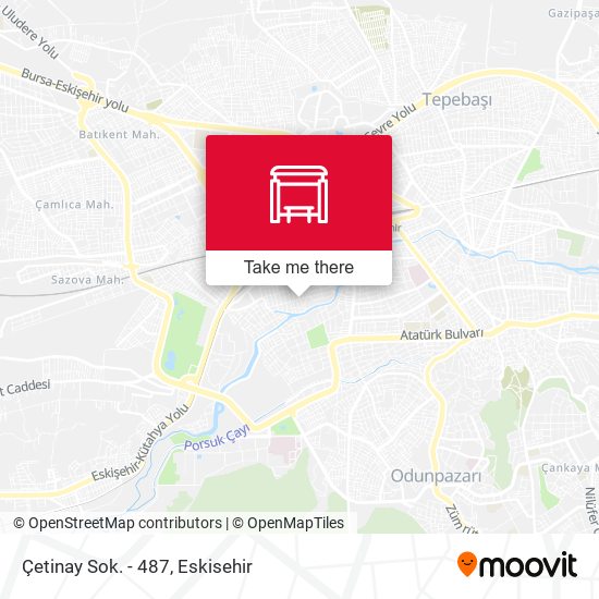Çetinay Sok. - 487 map