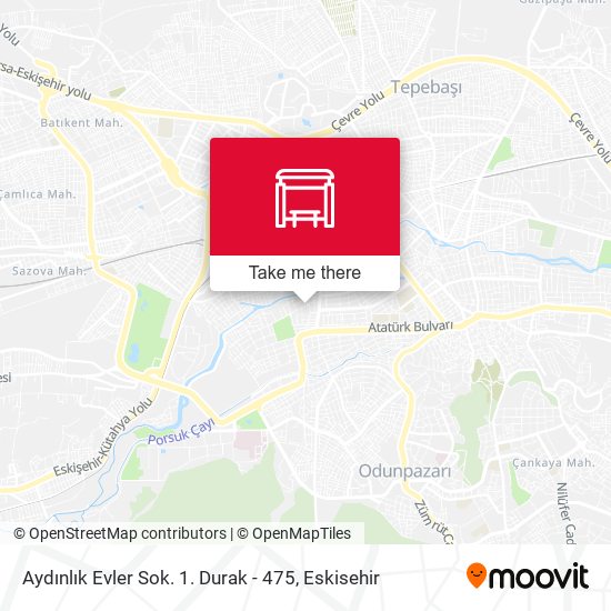 Aydınlık Evler Sok. 1. Durak - 475 map