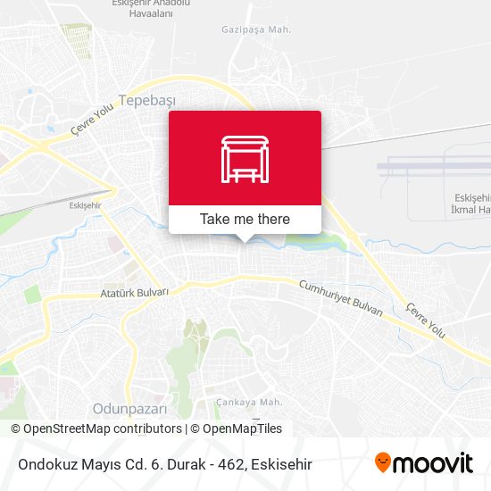 Ondokuz Mayıs Cd. 6. Durak - 462 map