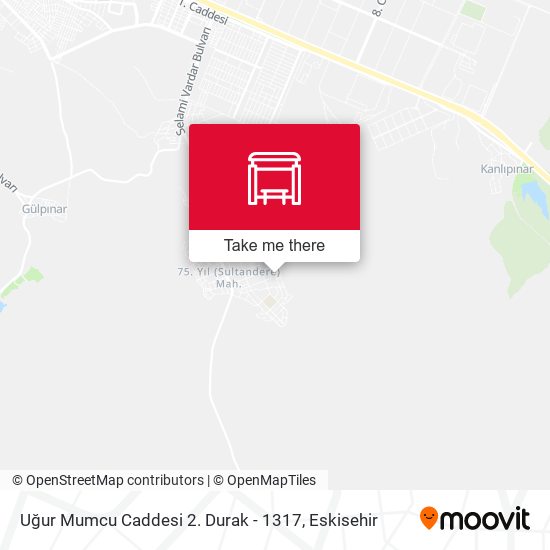 Uğur Mumcu Caddesi 2. Durak - 1317 map