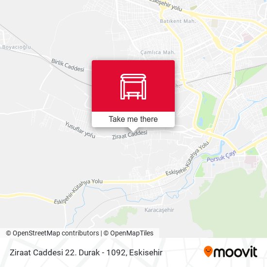 Ziraat Caddesi 22. Durak - 1092 map