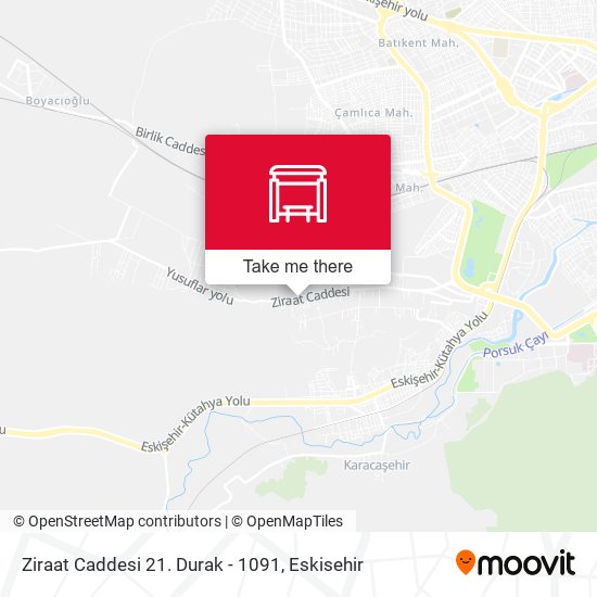 Ziraat Caddesi 21. Durak - 1091 map