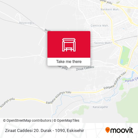 Ziraat Caddesi 20. Durak - 1090 map