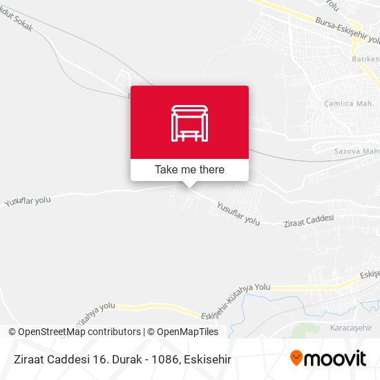 Ziraat Caddesi 16. Durak - 1086 map