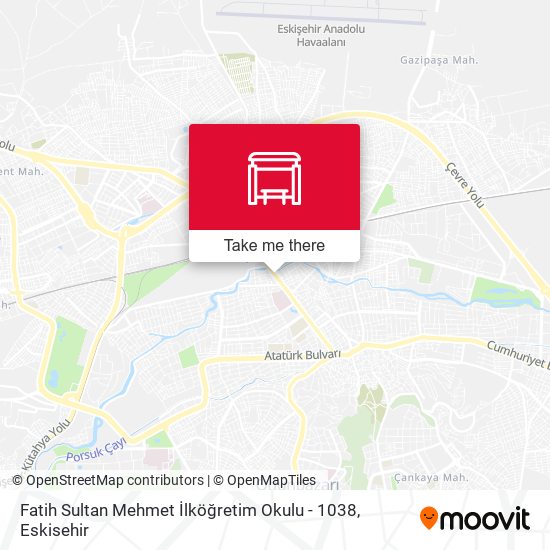 Fatih Sultan Mehmet İlköğretim Okulu - 1038 map