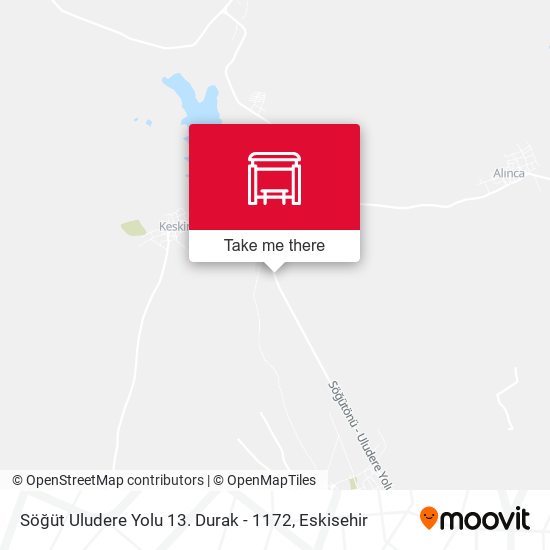 Söğüt Uludere Yolu 13. Durak - 1172 map