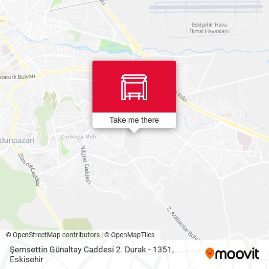 Şemsettin Günaltay Caddesi 2. Durak - 1351 map