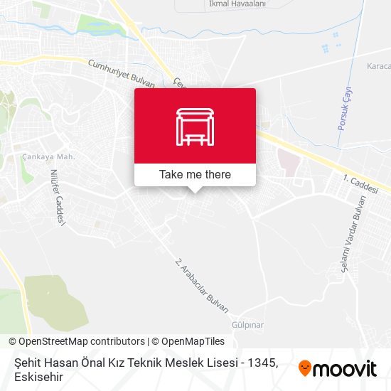 Şehit Hasan Önal Kız Teknik Meslek Lisesi - 1345 map
