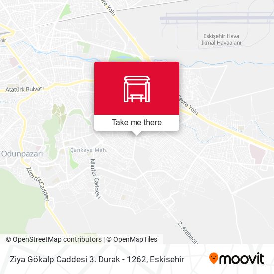 Ziya Gökalp Caddesi 3. Durak - 1262 map