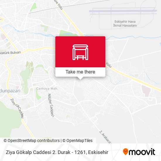 Ziya Gökalp Caddesi 2. Durak - 1261 map