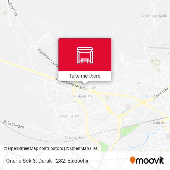 Onurlu Sok 3. Durak - 282 map