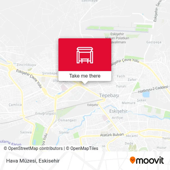 Hava Müzesi map