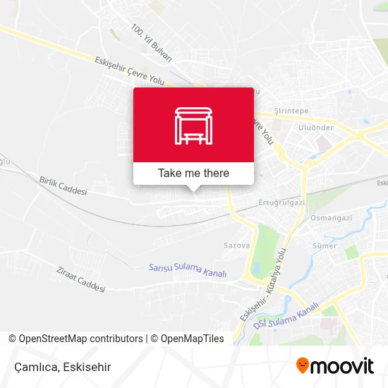 Çamlıca map