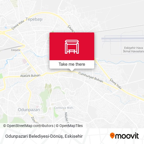 Odunpazari Belediyesi-Dönüş map
