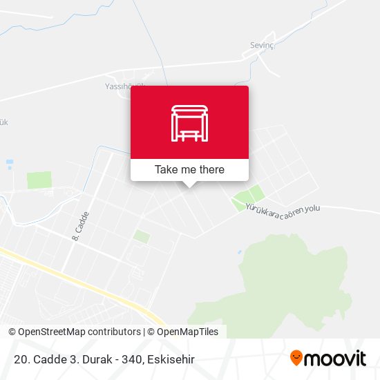 20. Cadde 3. Durak - 340 map